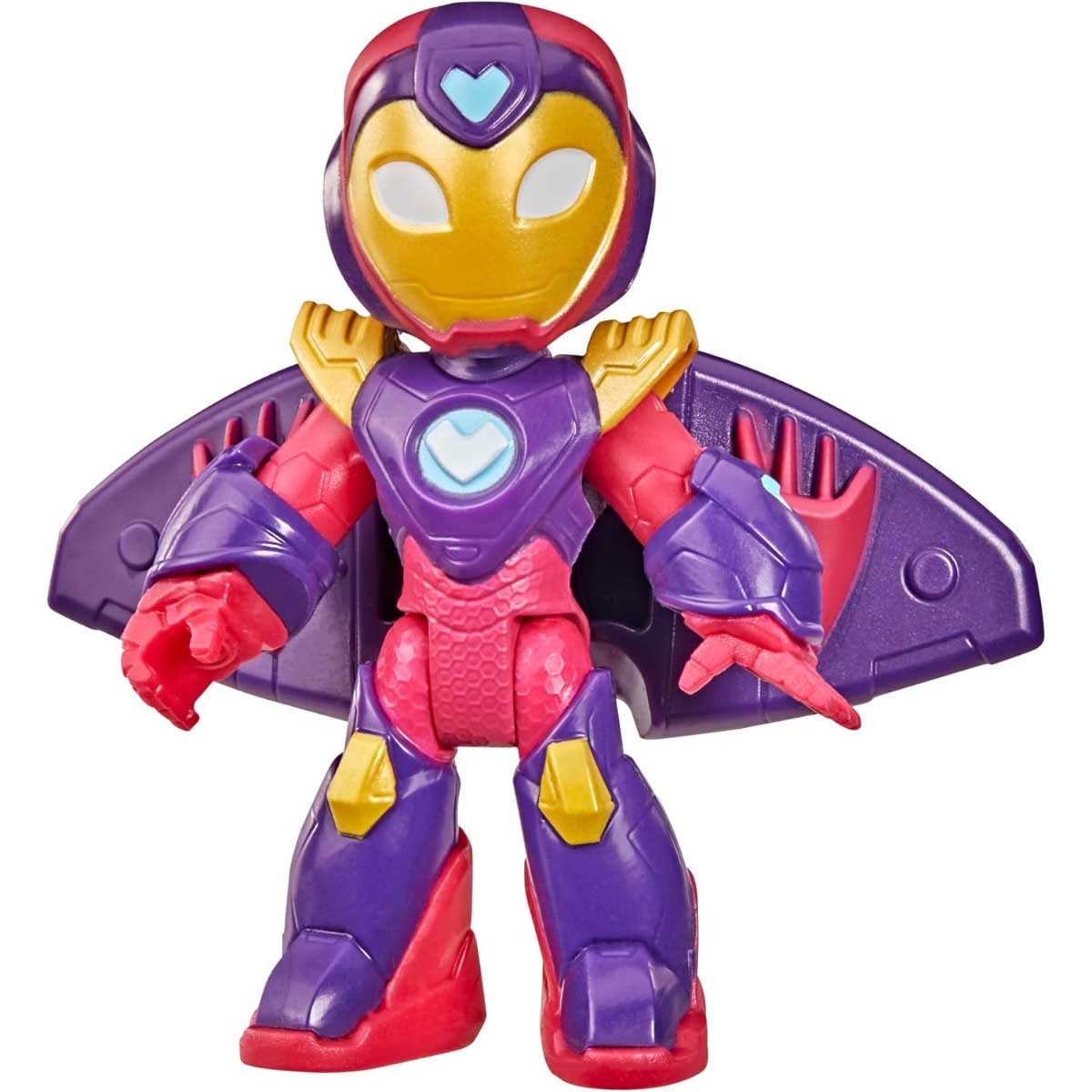Marvel Iron Man & His Awesome Friends Ironheart Action Figure with Accessory Unisex, 3-4 Years