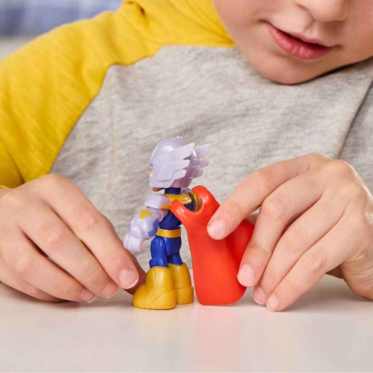 Marvel Iron Man & His Awesome Friends Thor Action Figure with Accessories Unisex, 3-4 Years