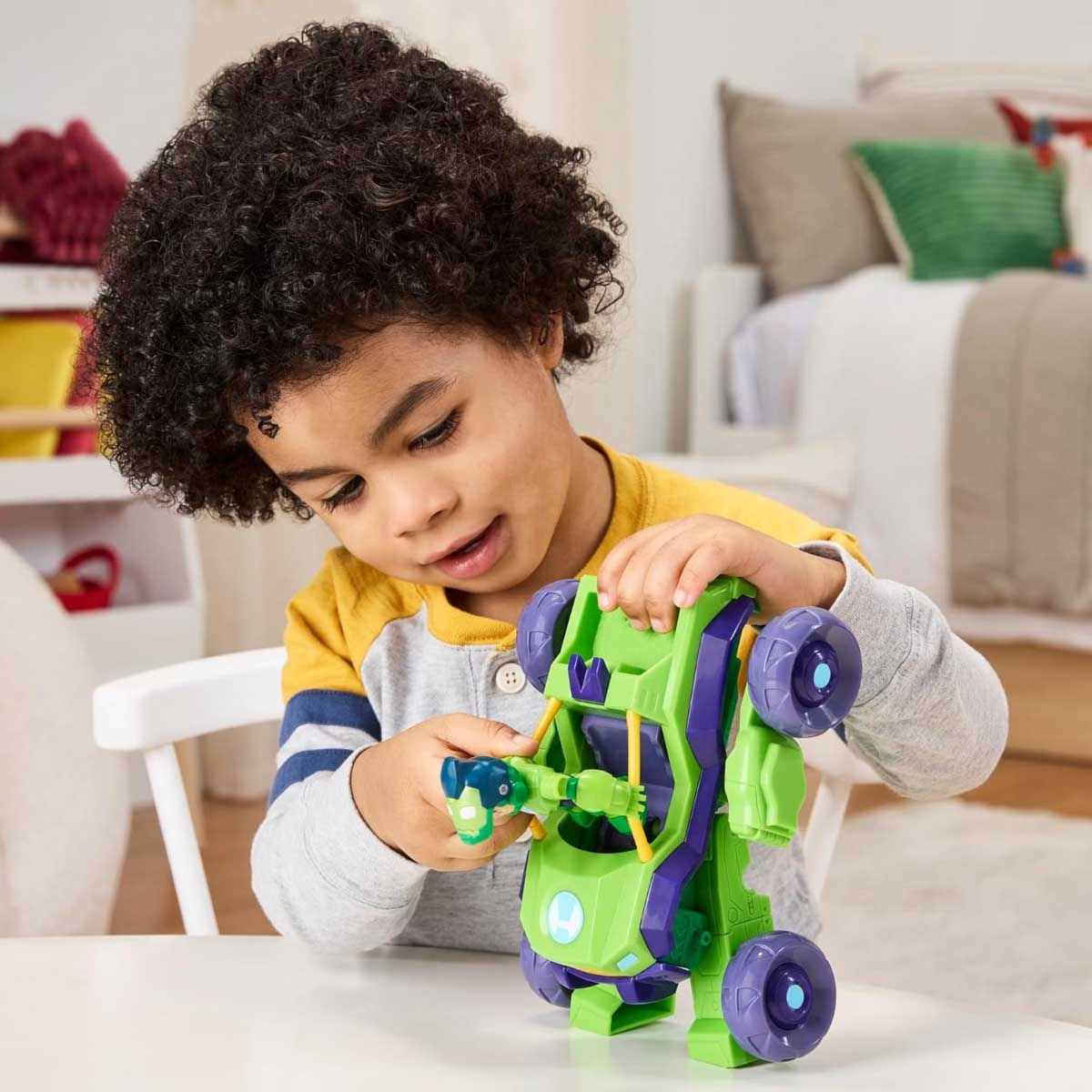 Marvel Iron Man Hulk Mech Action Figure Unisex, 3-4 Years