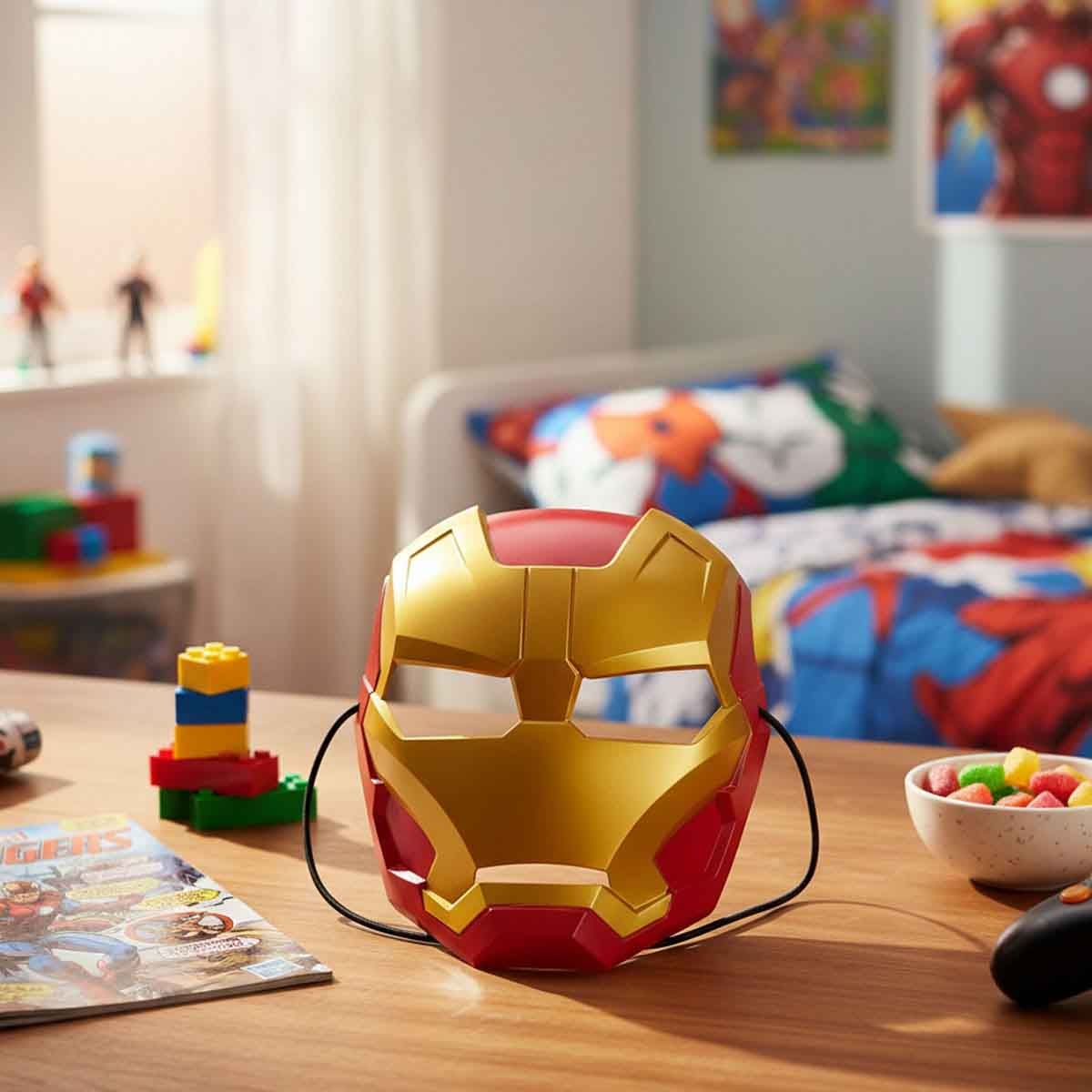 Marvel Iron Man Mask Unisex, 5-7 Years