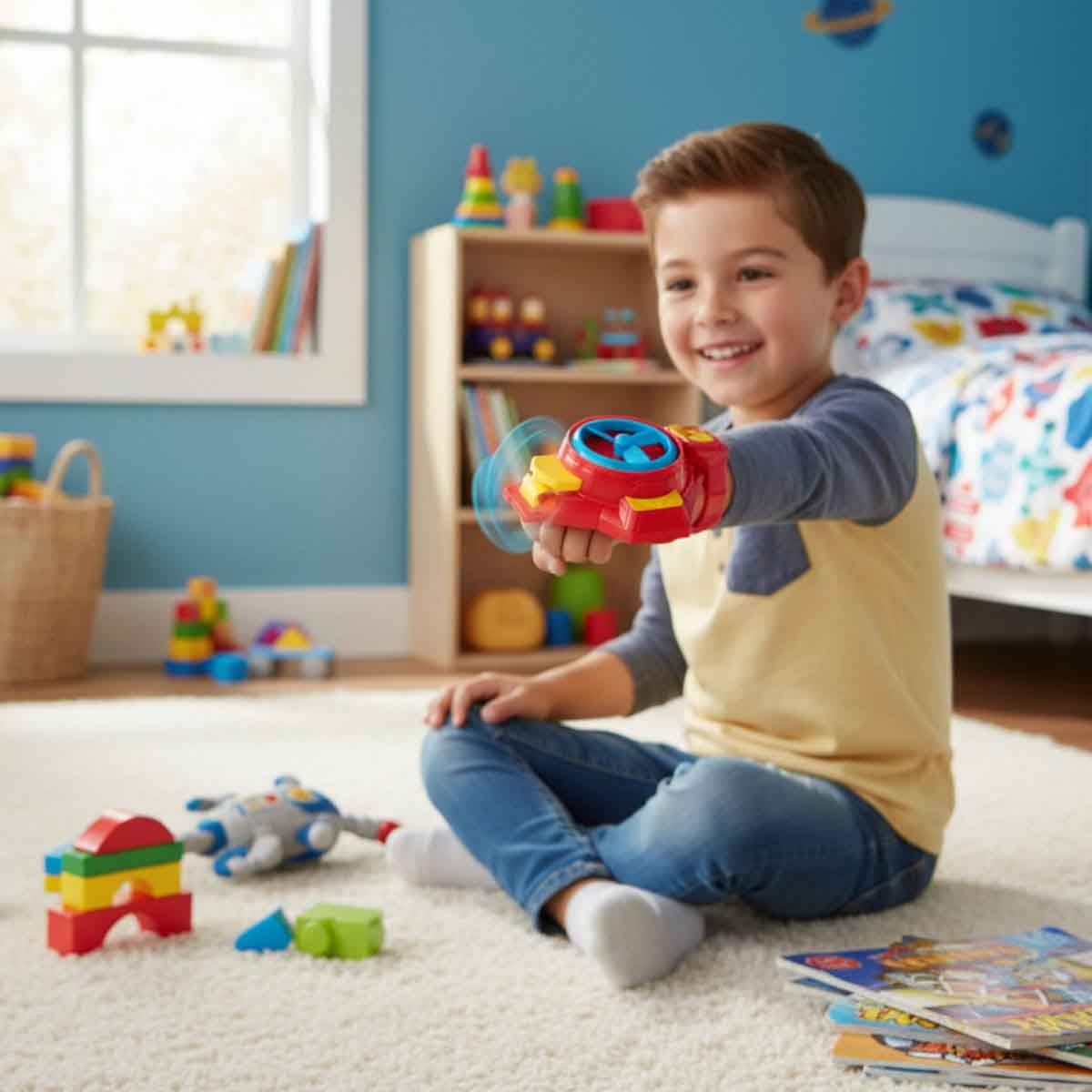 Marvel Iron Man Repulsor Blast Unisex, 5-7 Years