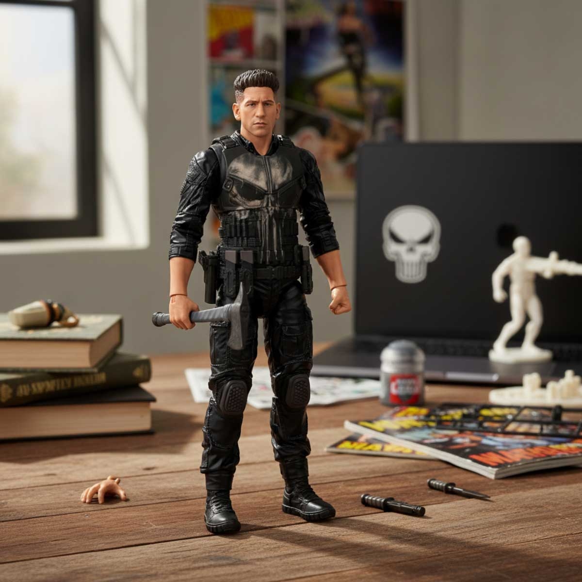 مارفل ليجندز سيريز شخصية بورن أغين بانيشر للجنسين، 5-7 سنوات