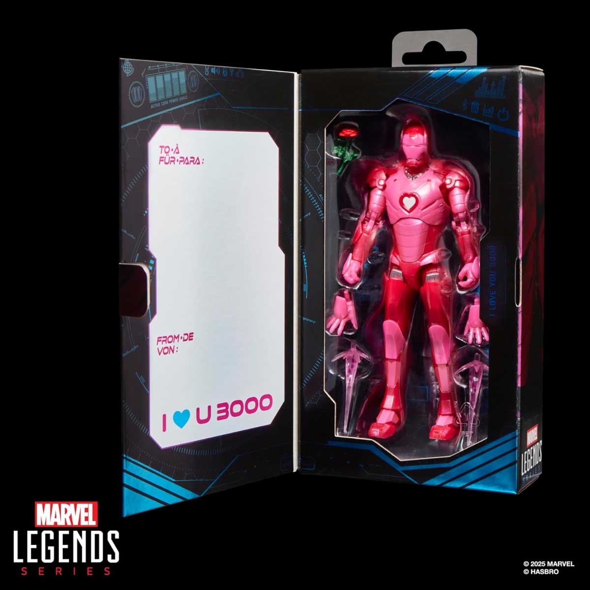 Marvel Legends Series I Love You 3000 Iron Man Action Figure Unisex, 5-7 Years