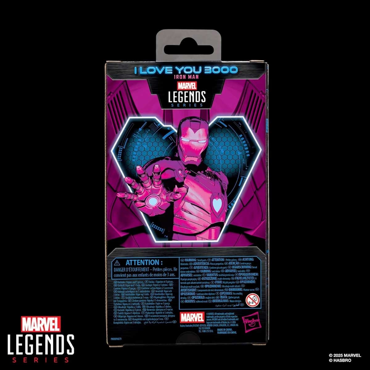 Marvel Legends Series I Love You 3000 Iron Man Action Figure Unisex, 5-7 Years