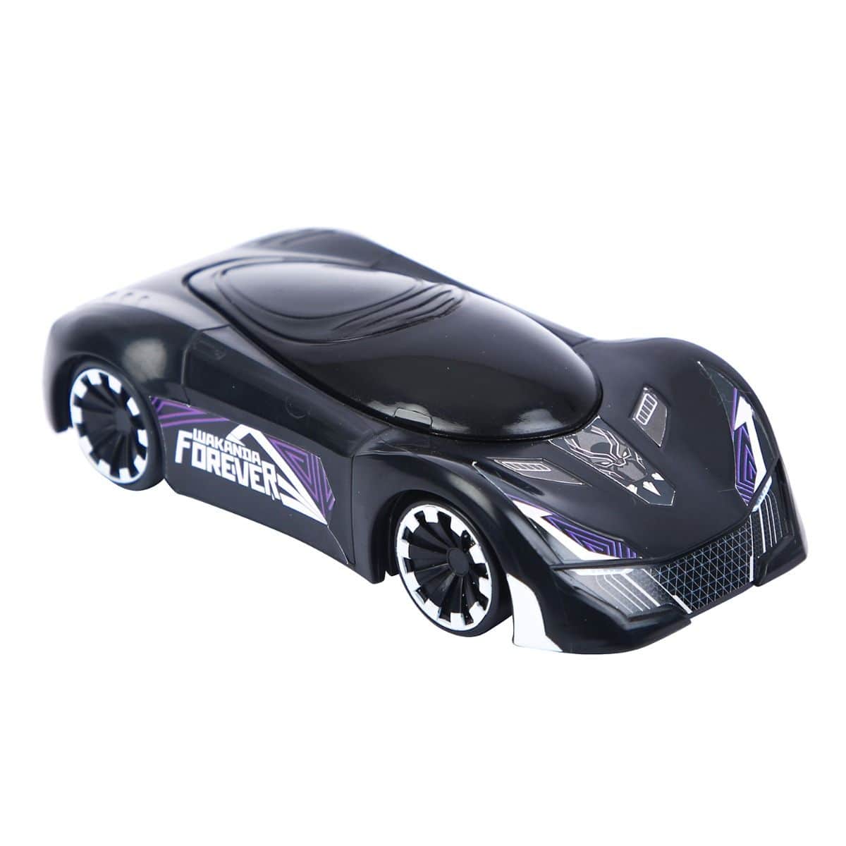Marvel Mightiest Racers Pull-Back Black Panther Edition Car Unisex, 3-4 Years