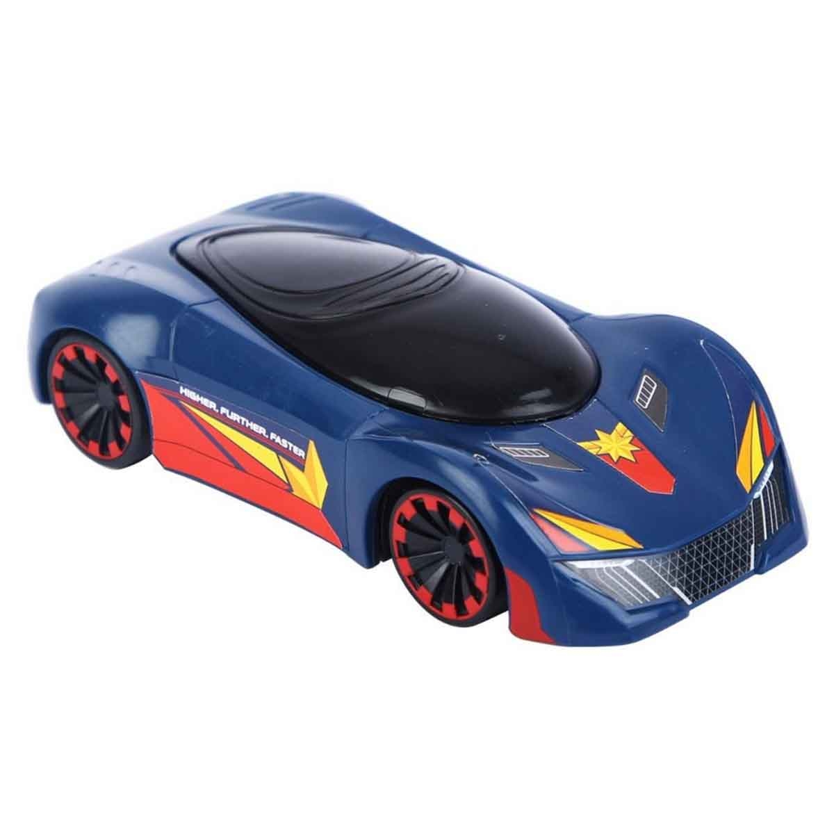Marvel Mightiest Racers Pull-Back Captain Marvel Edition Car Unisex, 3-4 Years