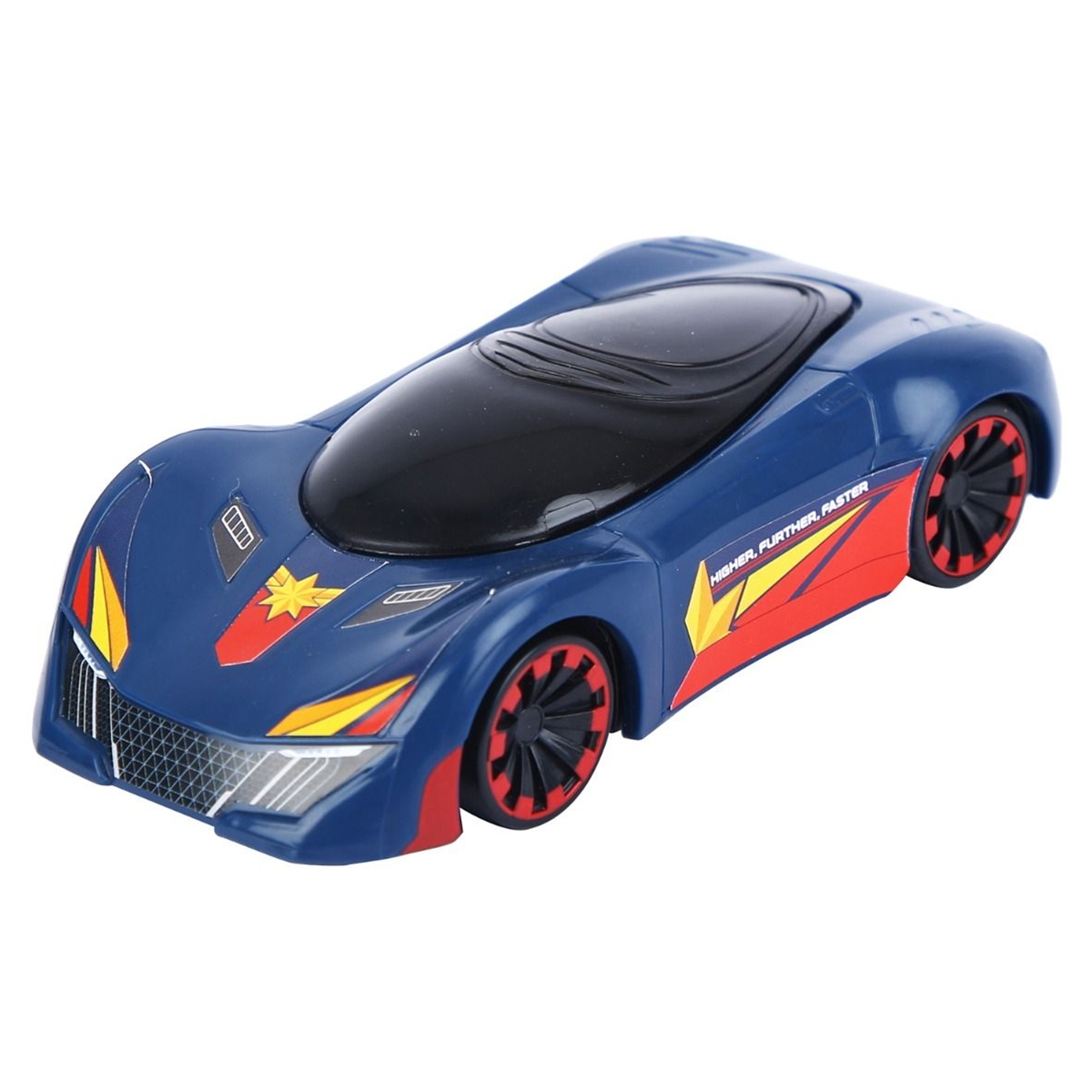 Marvel Mightiest Racers Pull-Back Captain Marvel Edition Car Unisex, 3-4 Years