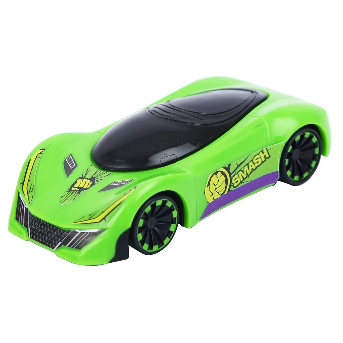 Marvel Mightiest Racers Pull-Back Hulk Edition Car Unisex, 3-4 Years