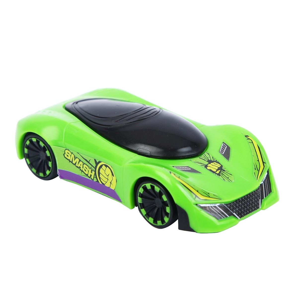 Marvel Mightiest Racers Pull-Back Hulk Edition Car Unisex, 3-4 Years