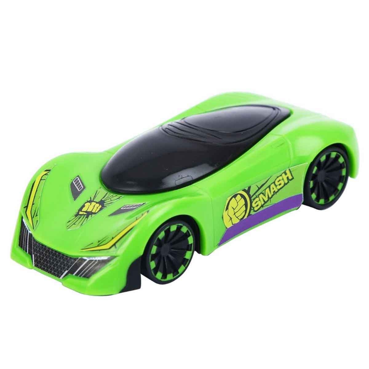 Marvel Mightiest Racers Pull-Back Hulk Edition Car Unisex, 3-4 Years