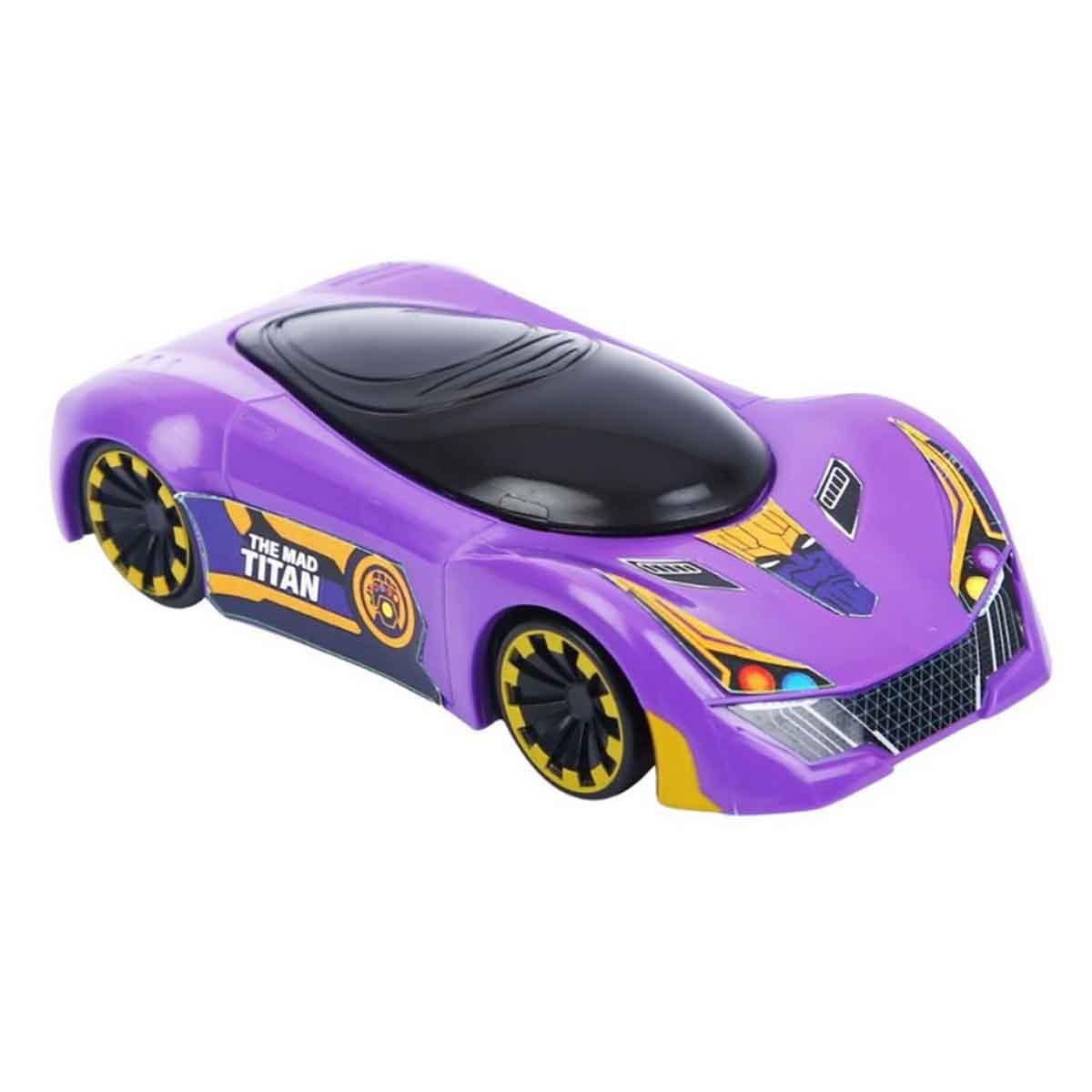 Marvel Mightiest Racers Pull-Back Thanos Edition Car Unisex, 3-4 Years