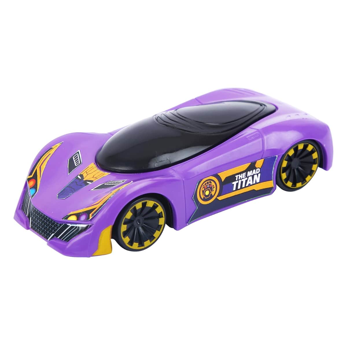 Marvel Mightiest Racers Pull-Back Thanos Edition Car Unisex, 3-4 Years