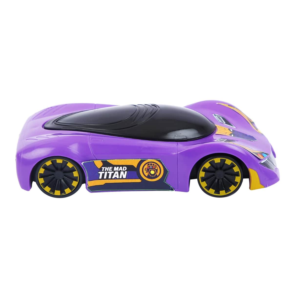 Marvel Mightiest Racers Pull-Back Thanos Edition Car Unisex, 3-4 Years