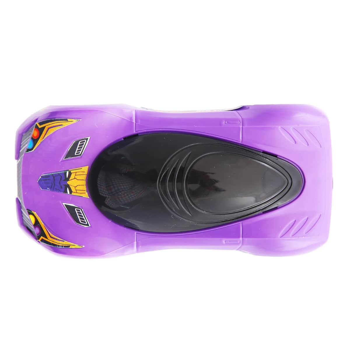 Marvel Mightiest Racers Pull-Back Thanos Edition Car Unisex, 3-4 Years