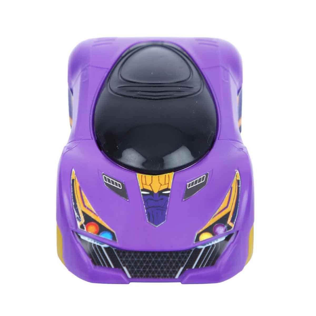 Marvel Mightiest Racers Pull-Back Thanos Edition Car Unisex, 3-4 Years