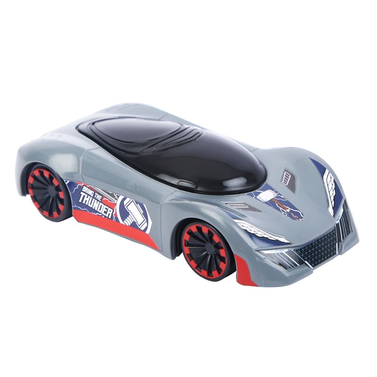Marvel Mightiest Racers Pull-Back Thor Edition Car Unisex, 3-4 Years