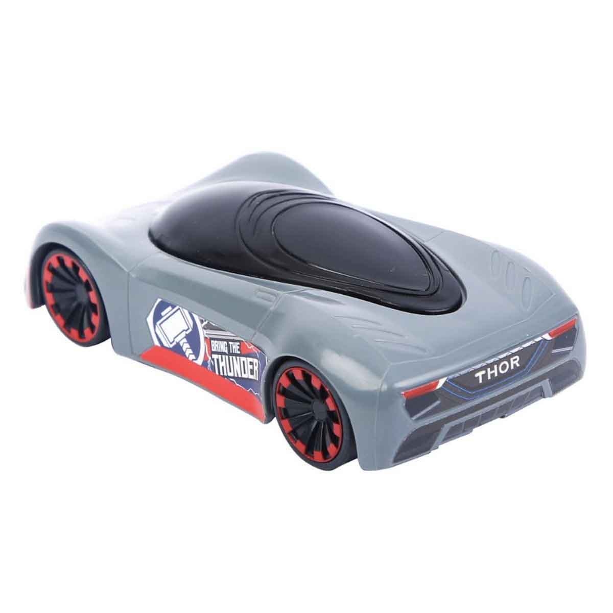 Marvel Mightiest Racers Pull-Back Thor Edition Car Unisex, 3-4 Years