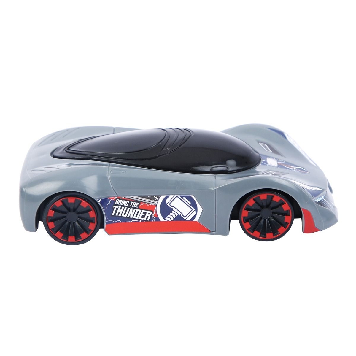 Marvel Mightiest Racers Pull-Back Thor Edition Car Unisex, 3-4 Years