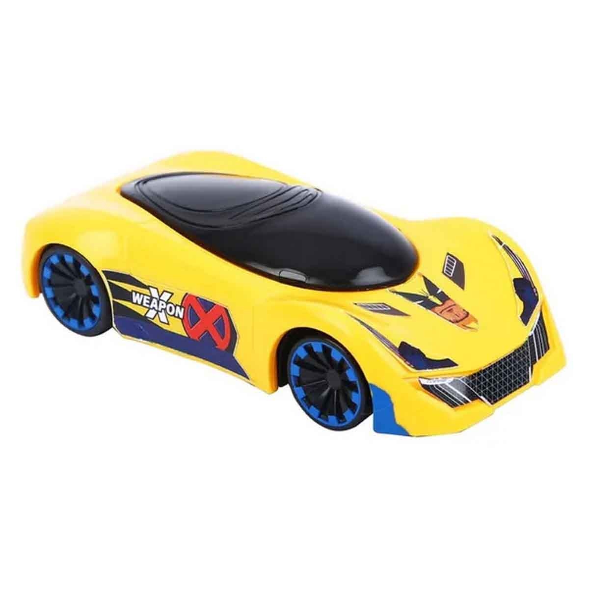 Marvel Mightiest Racers Pull-Back Wolverine Edition Car Unisex, 3-4 Years