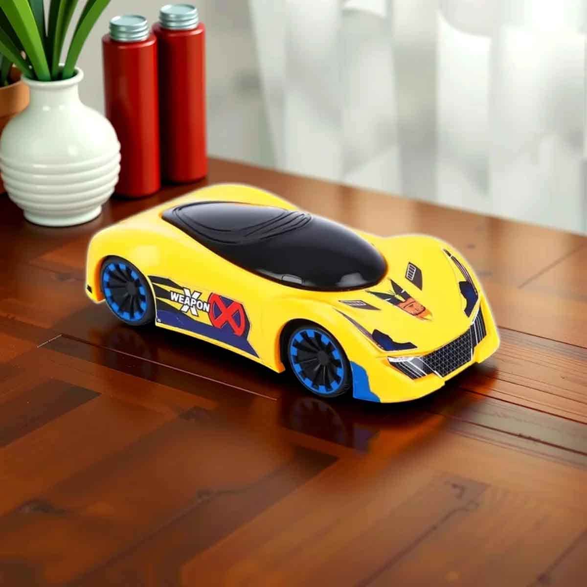 Marvel Mightiest Racers Pull-Back Wolverine Edition Car Unisex, 3-4 Years
