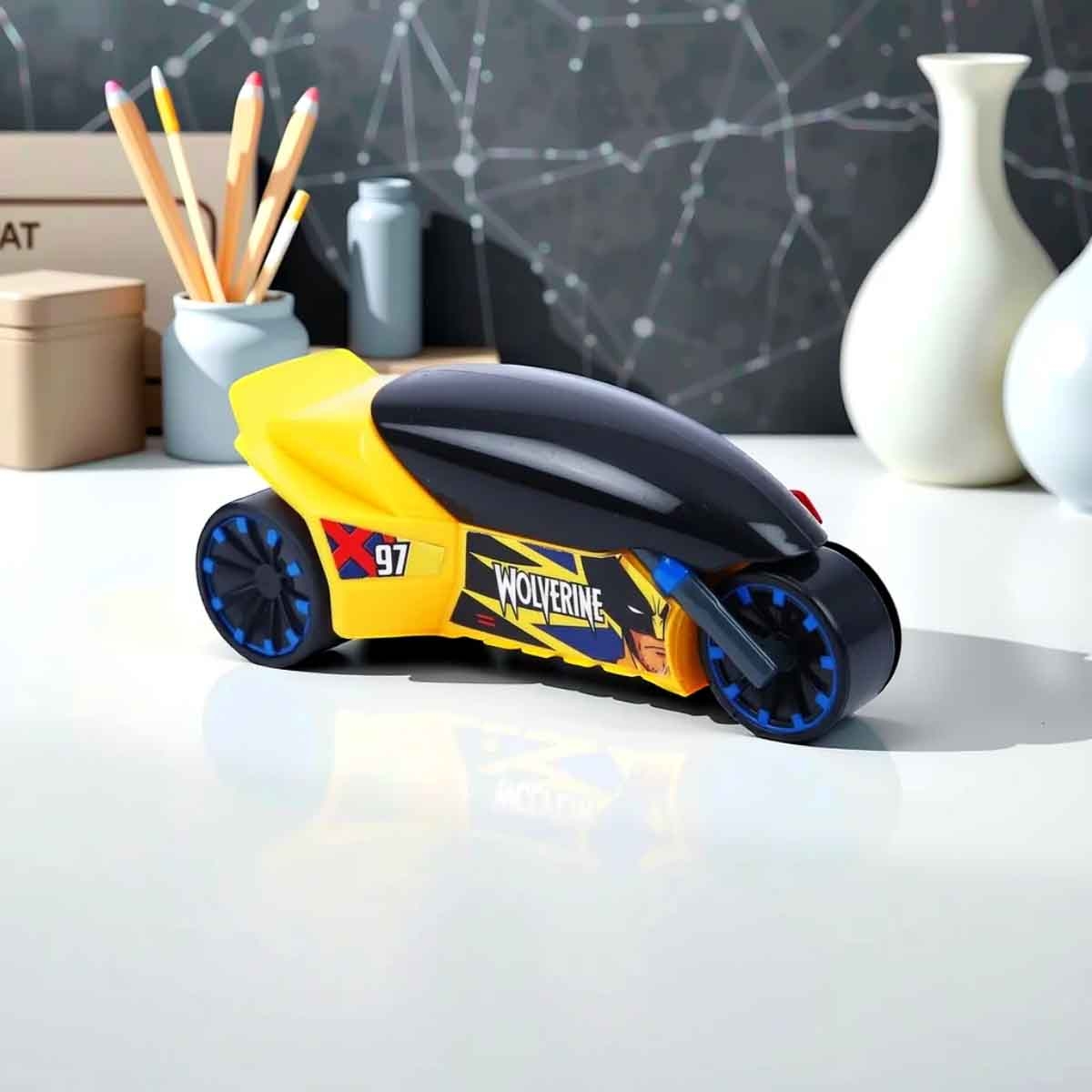 Marvel Mightiest Riders Wolverine Motorcycle Unisex, 3-4 Years