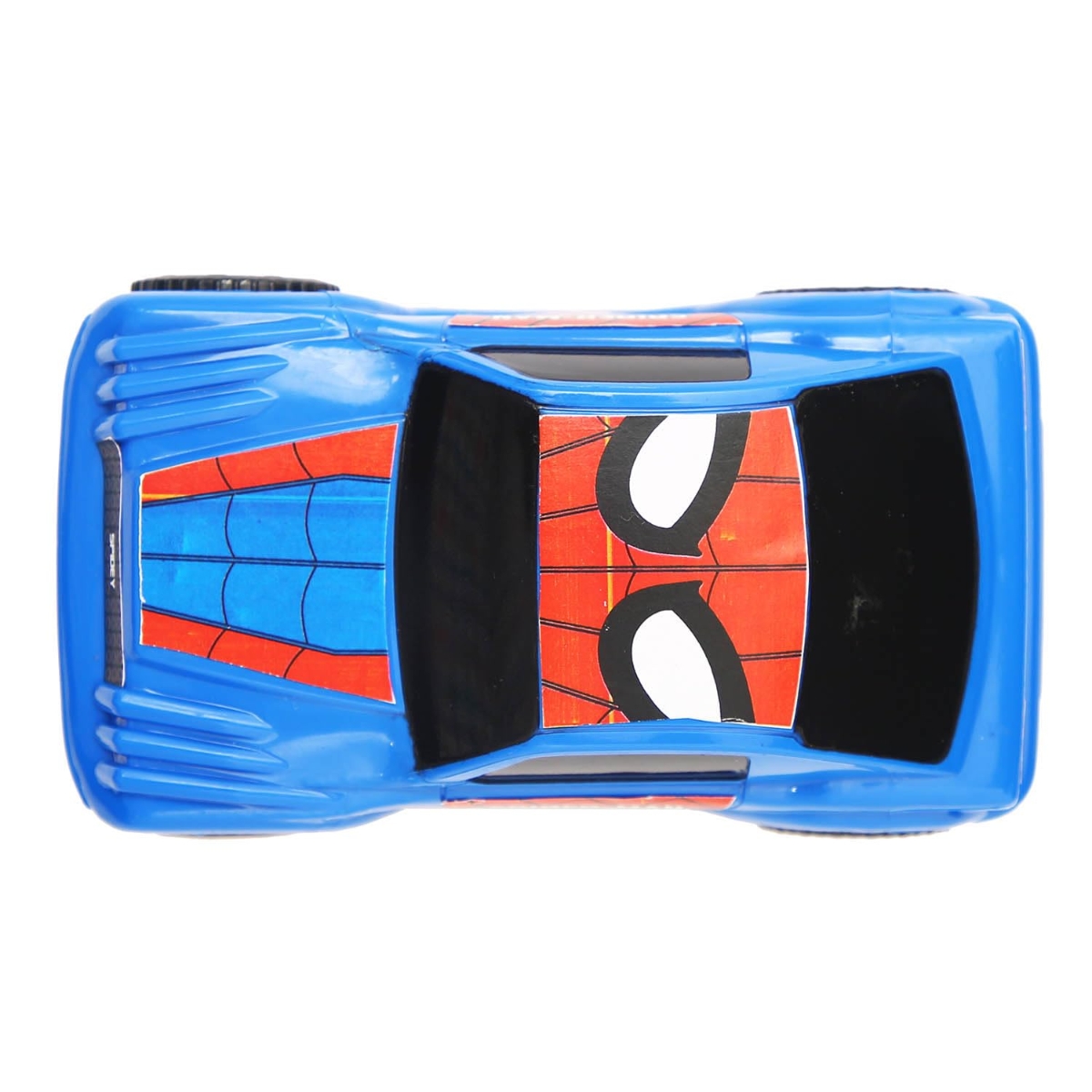 Marvel Mightiest SUV Car Pull-Back Spider Man Edition Car Unisex, 3-4 Years