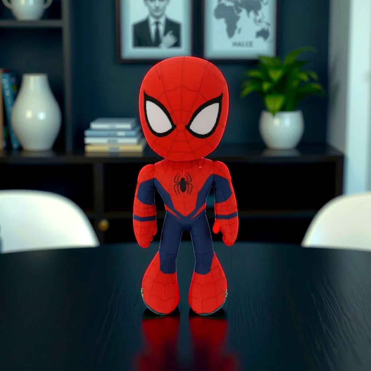 Marvel 14" Plush Core Spiderman Action Figure Unisex, 3-4 Years