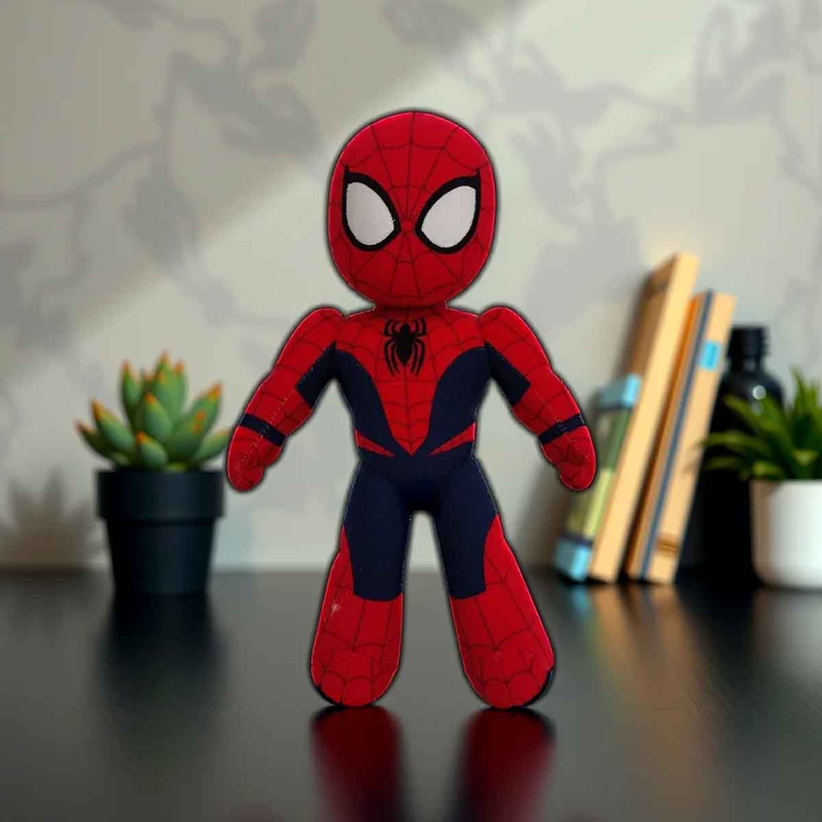 Marvel 11" Spiderman Poseable Plush Toy Unisex, 3-4 Years