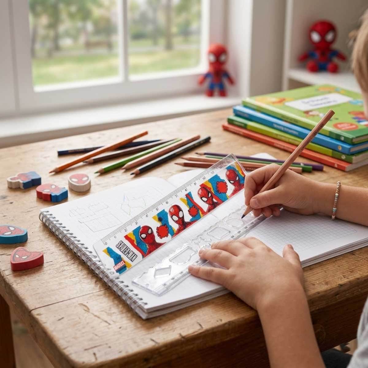 Marvel Spider-Man 12" Folding Ruler Boys, 3-4 Years