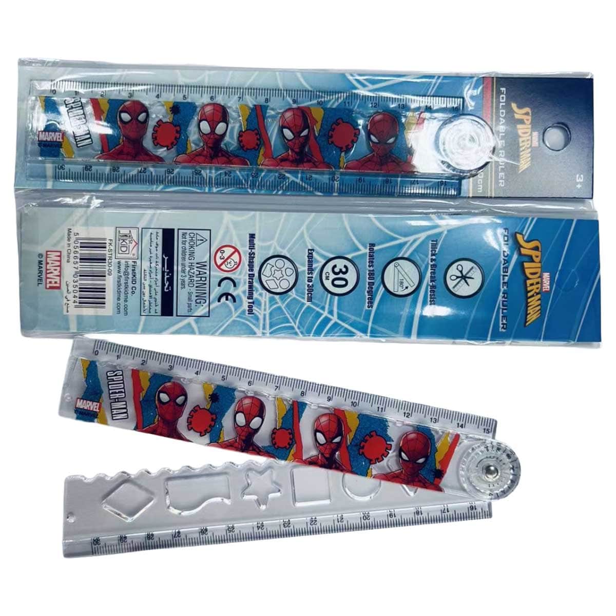 Marvel Spider-Man 12" Folding Ruler Boys, 3-4 Years