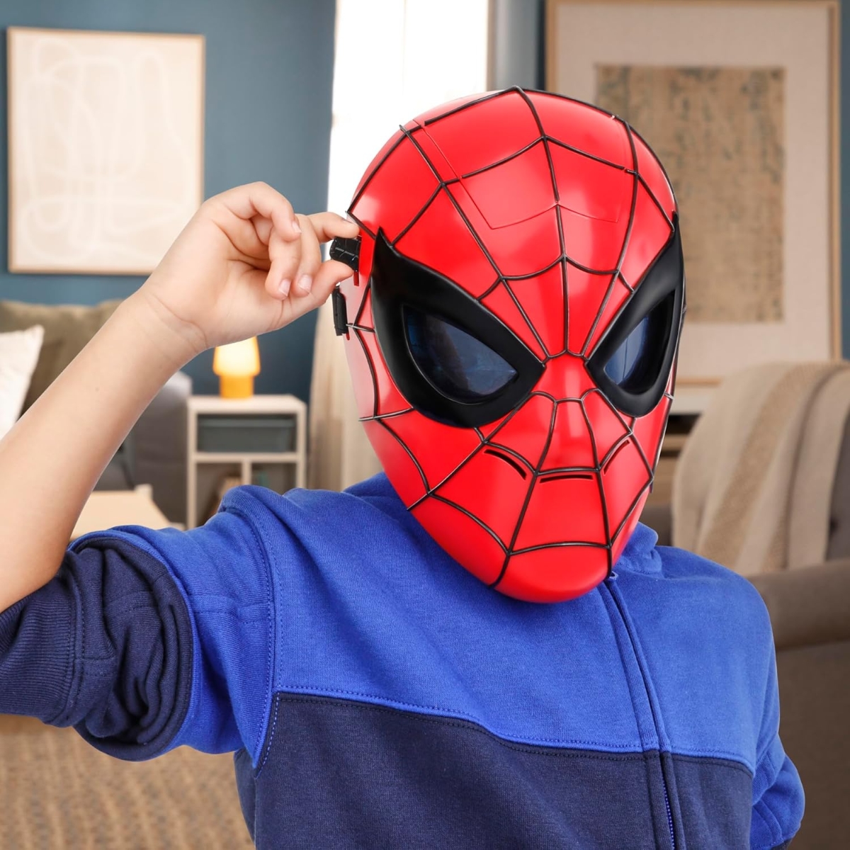 Marvel Spider-Man Glow FX Mask Unisex, 5-7 Years