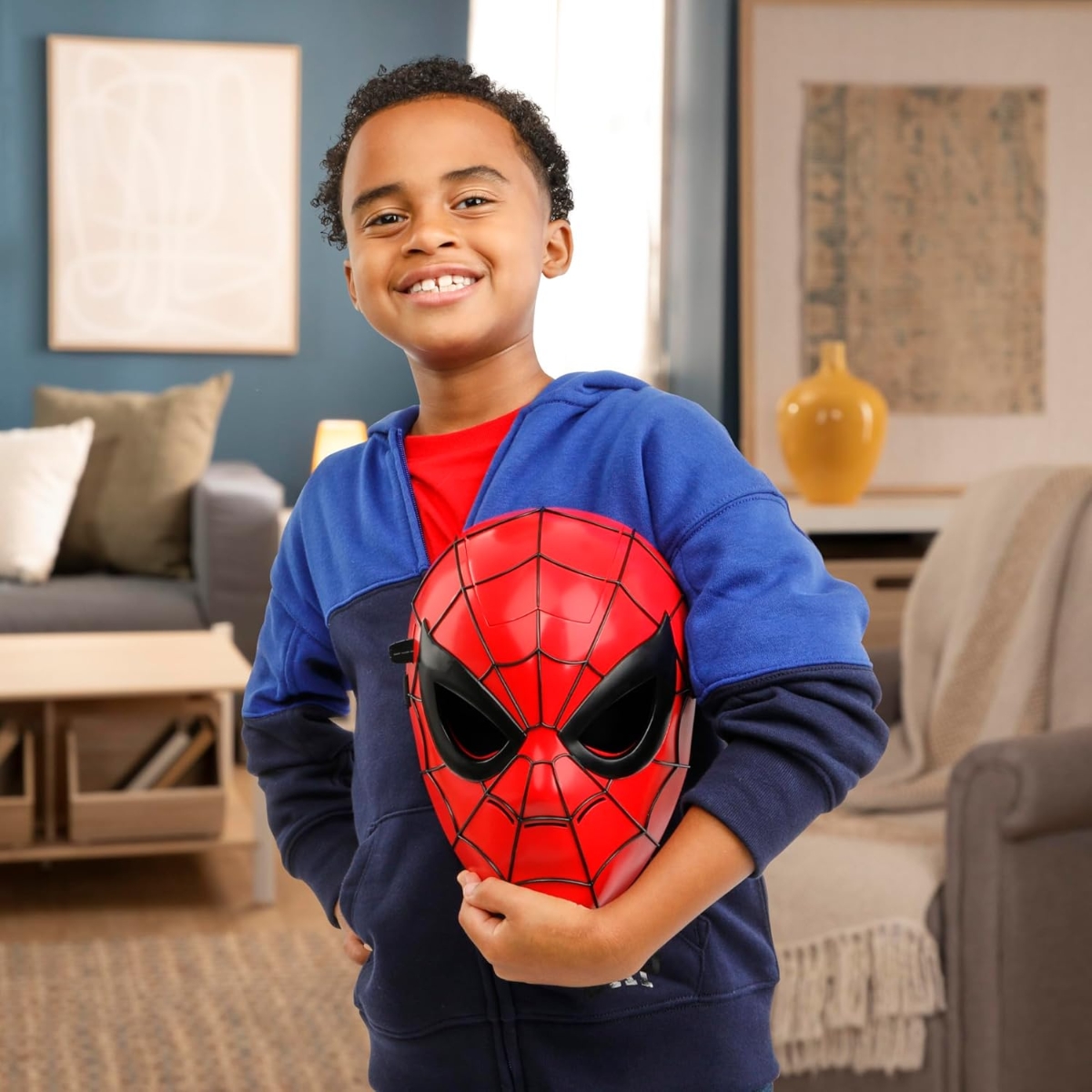 Marvel Spider-Man Glow FX Mask Unisex, 5-7 Years