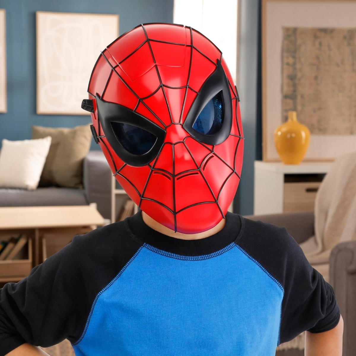 Marvel Spider-Man Glow FX Mask Unisex, 5-7 Years