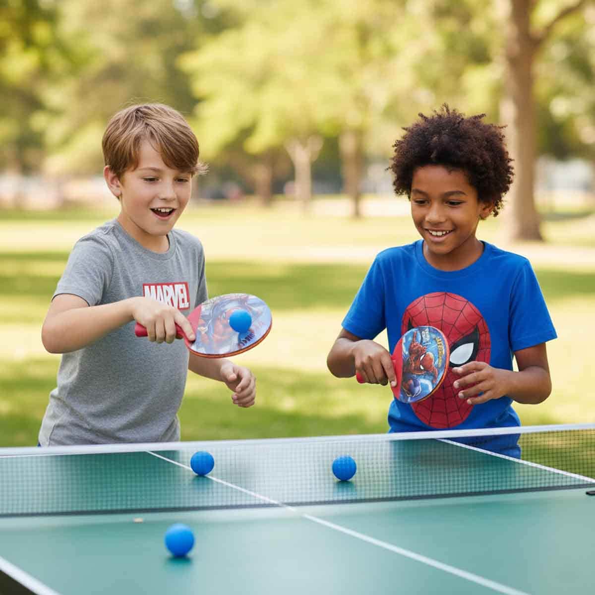 Marvel Spider-Man Paddle Ball Set Unisex, 3-4 Years