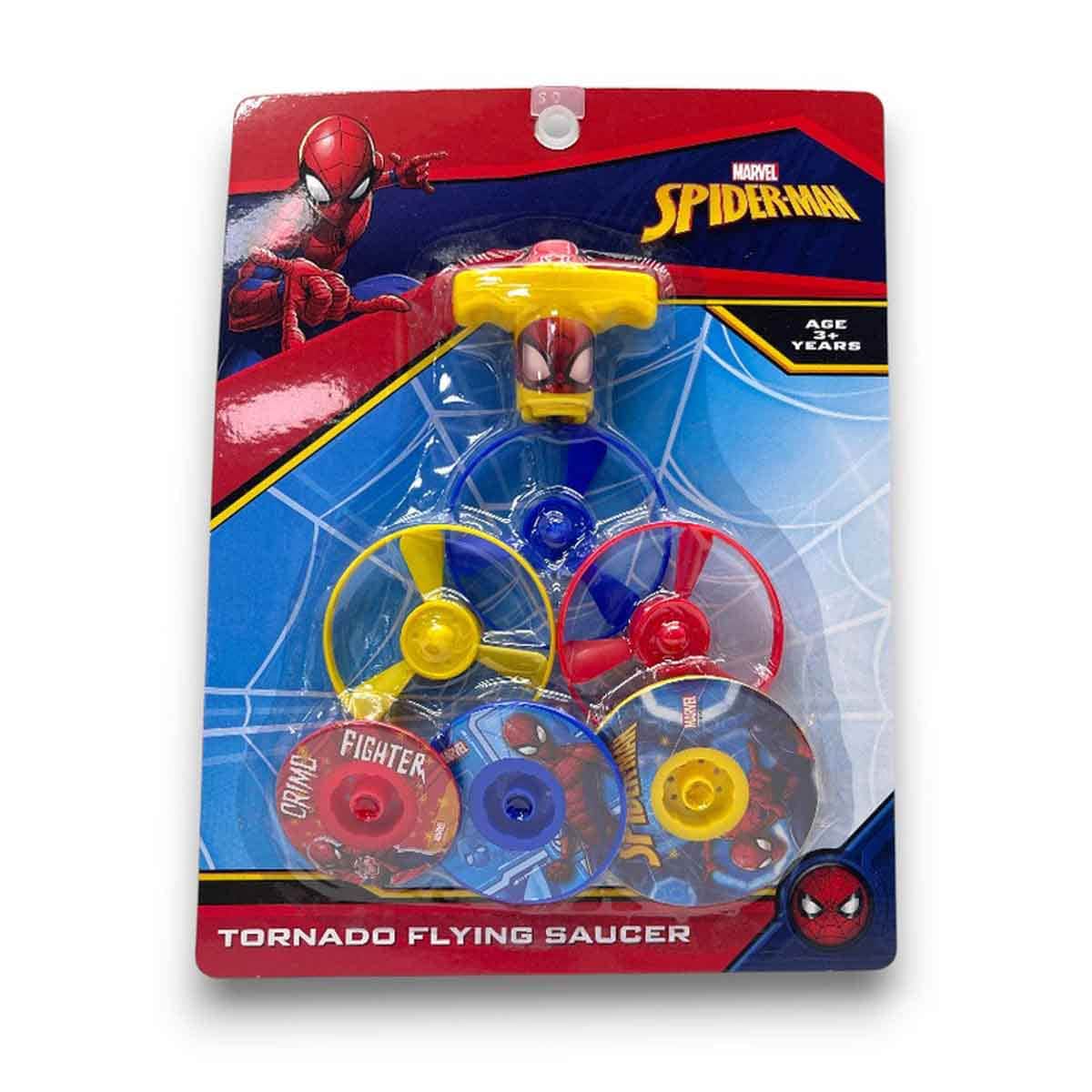 Marvel Spider-Man Tornado Flying Saucer Toy Unisex, 3-4 Years