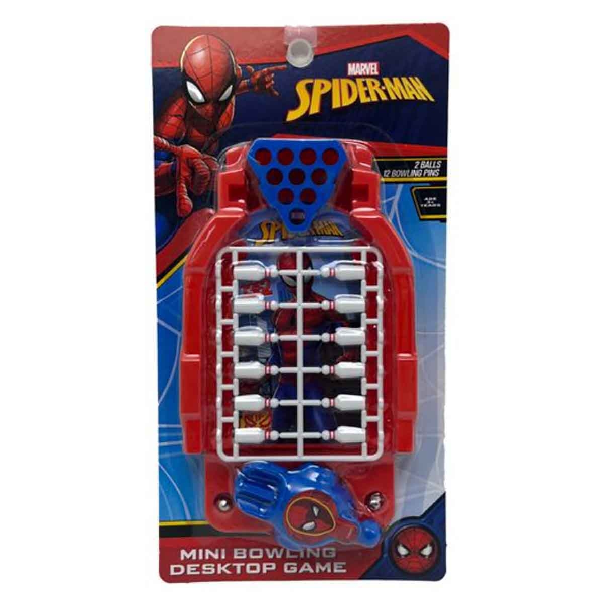 Marvel Spiderman Mini Bowling Set Boys, 3-4 Years