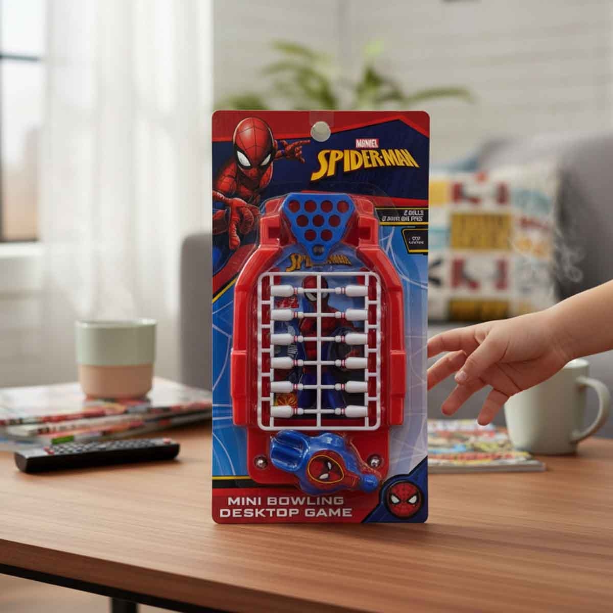 Marvel Spiderman Mini Bowling Set Boys, 3-4 Years
