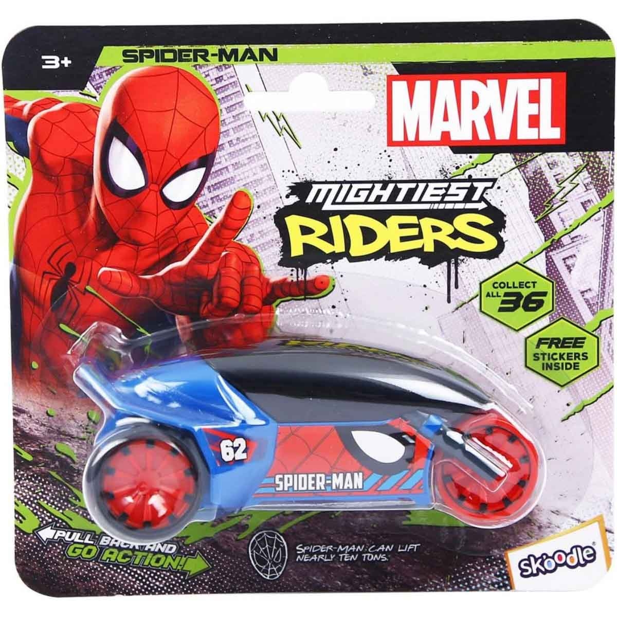 Marvel Spiderman Mightiest Riders Unisex, 3-4 Years