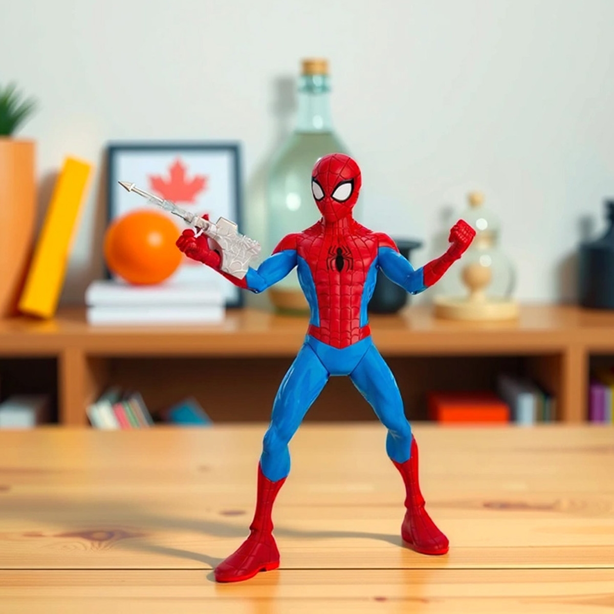 Marvel Spiderman Thwip Action Figure Unisex, 3-4 Years