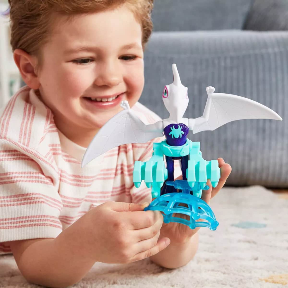 Marvel Spidey and His Amazing Friends Dino-Webs Ghostasaurus & Spidey Playset Unisex, 3-4 Years