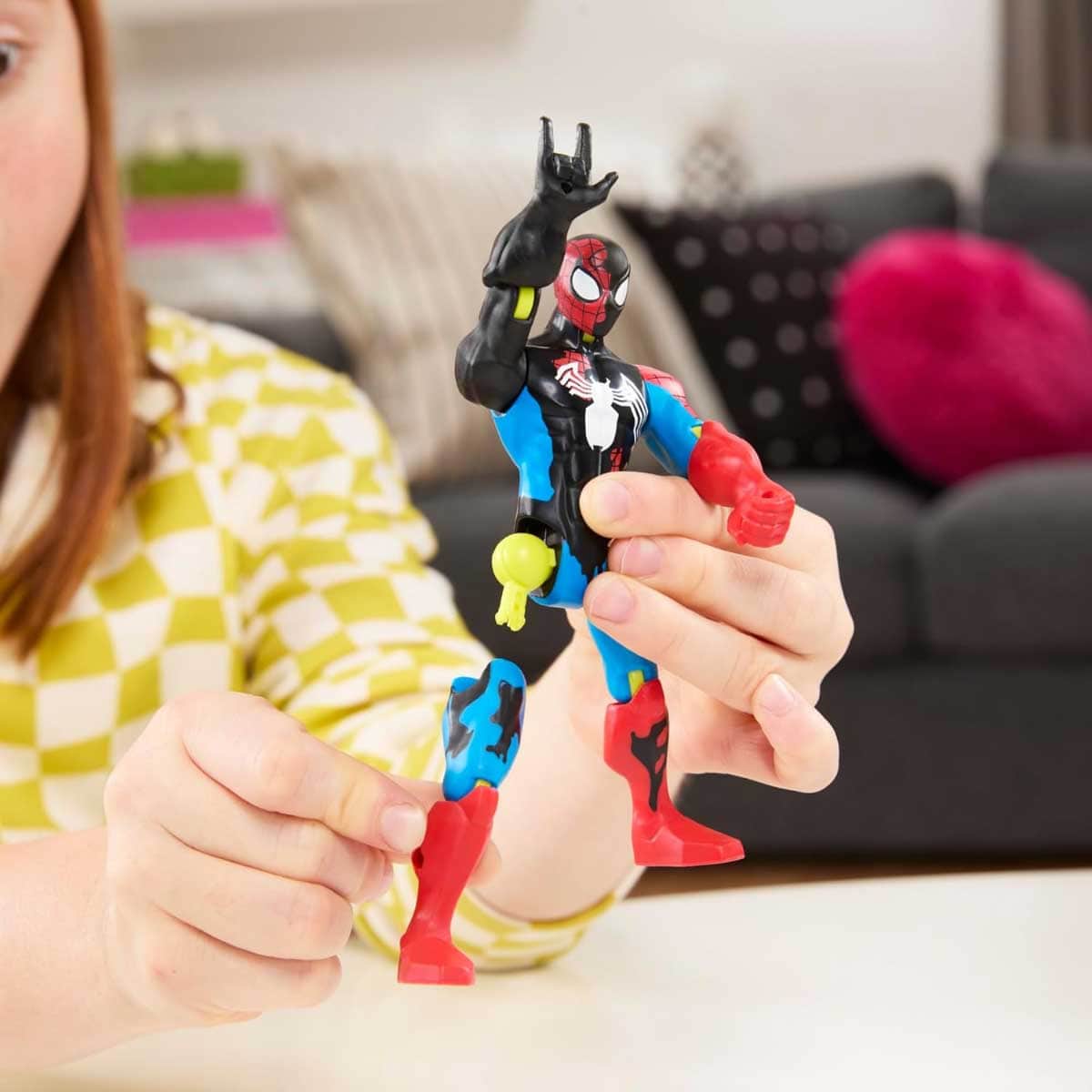 Marvel Spidey & His Amazing Friends MixMashers Multipack Action Figure Set Unisex, 5-7 Years