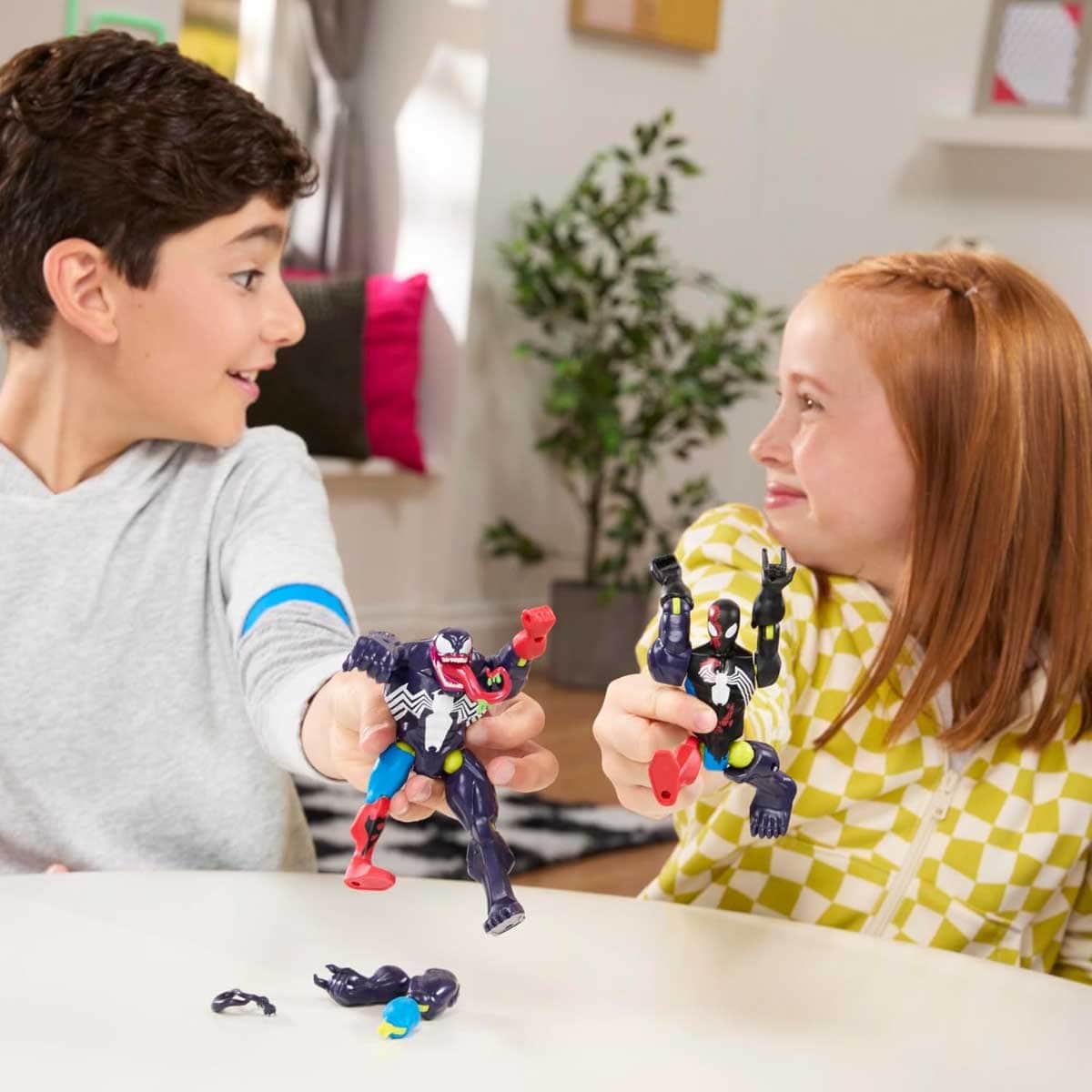 Marvel Spidey & His Amazing Friends MixMashers Multipack Action Figure Set Unisex, 5-7 Years