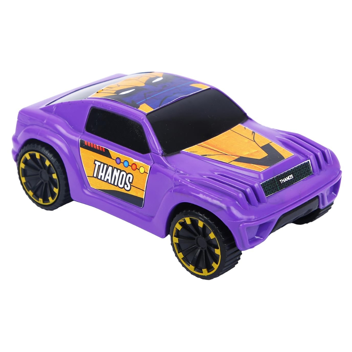 Marvel Thanos Edition Mightiest Pull-Back SUV Unisex, 3-4 Years