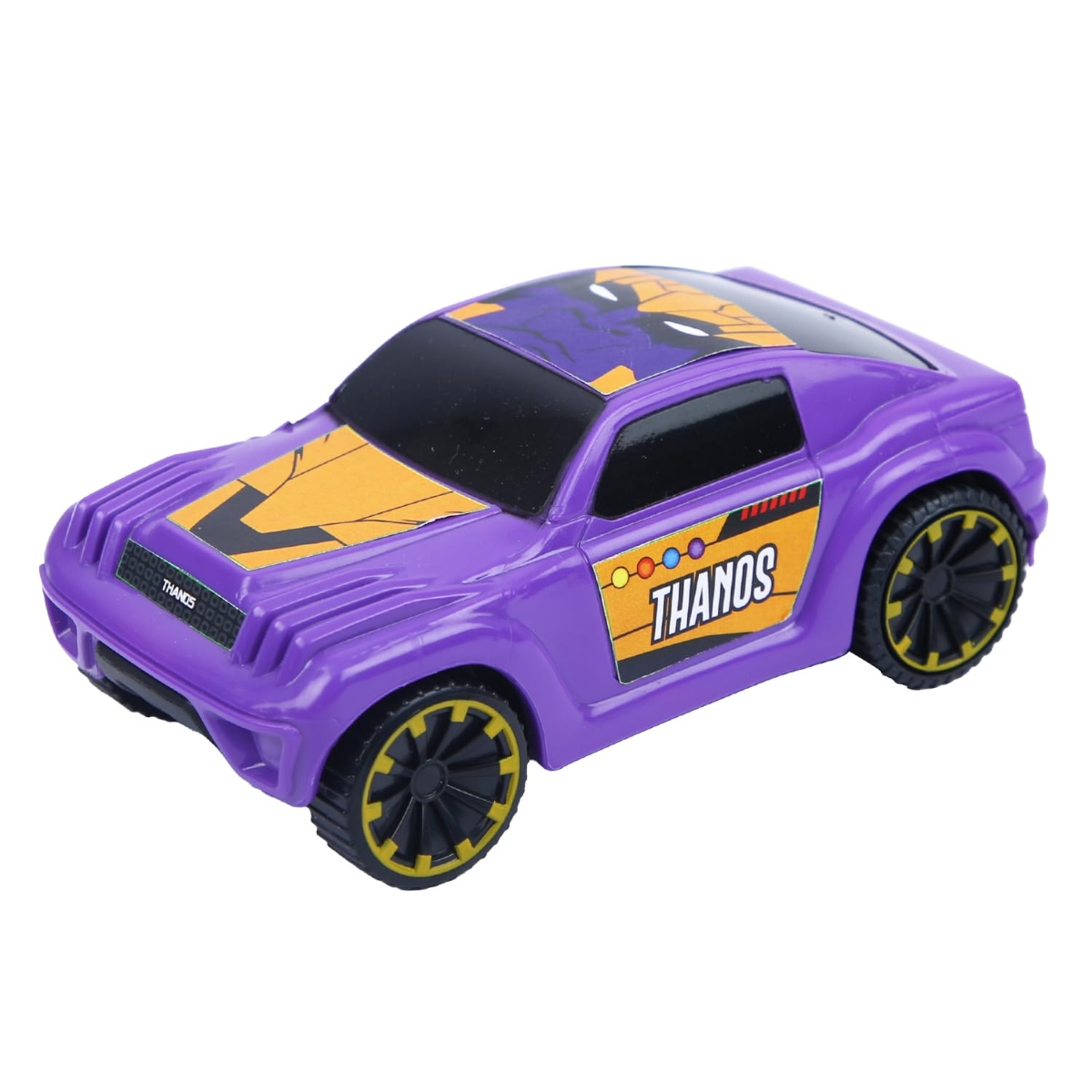 Marvel Thanos Edition Mightiest Pull-Back SUV Unisex, 3-4 Years
