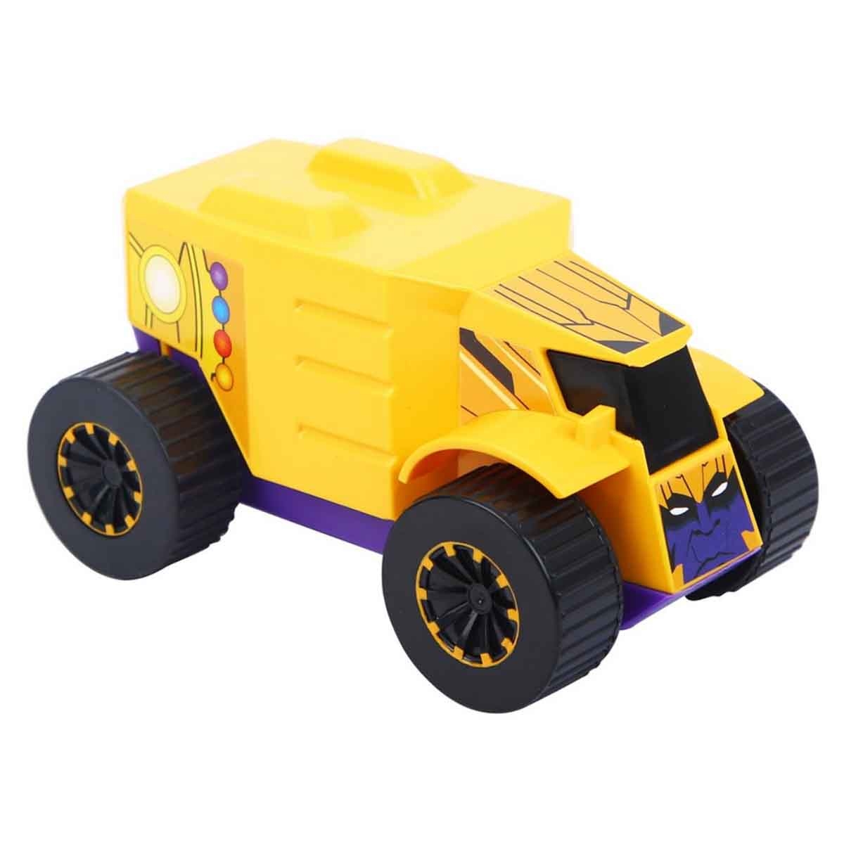 Marvel Thanos Pull Back Mightiest Truck Unisex, 3-4 Years