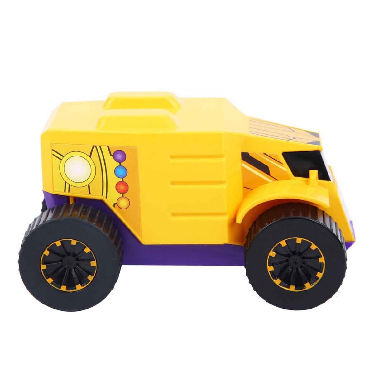 Marvel Thanos Pull Back Mightiest Truck Unisex, 3-4 Years