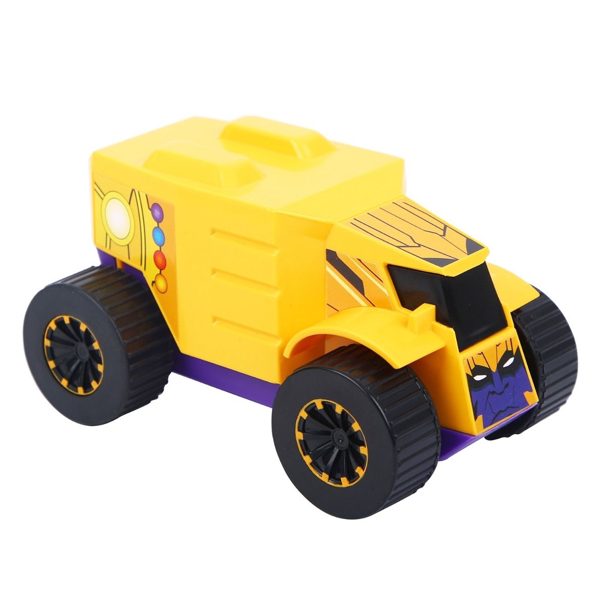 Marvel Thanos Pull Back Mightiest Truck Unisex, 3-4 Years
