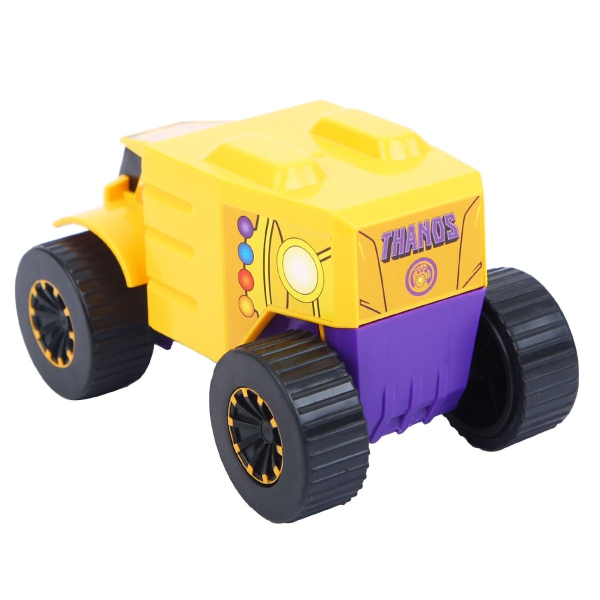 Marvel Thanos Pull Back Mightiest Truck Unisex, 3-4 Years