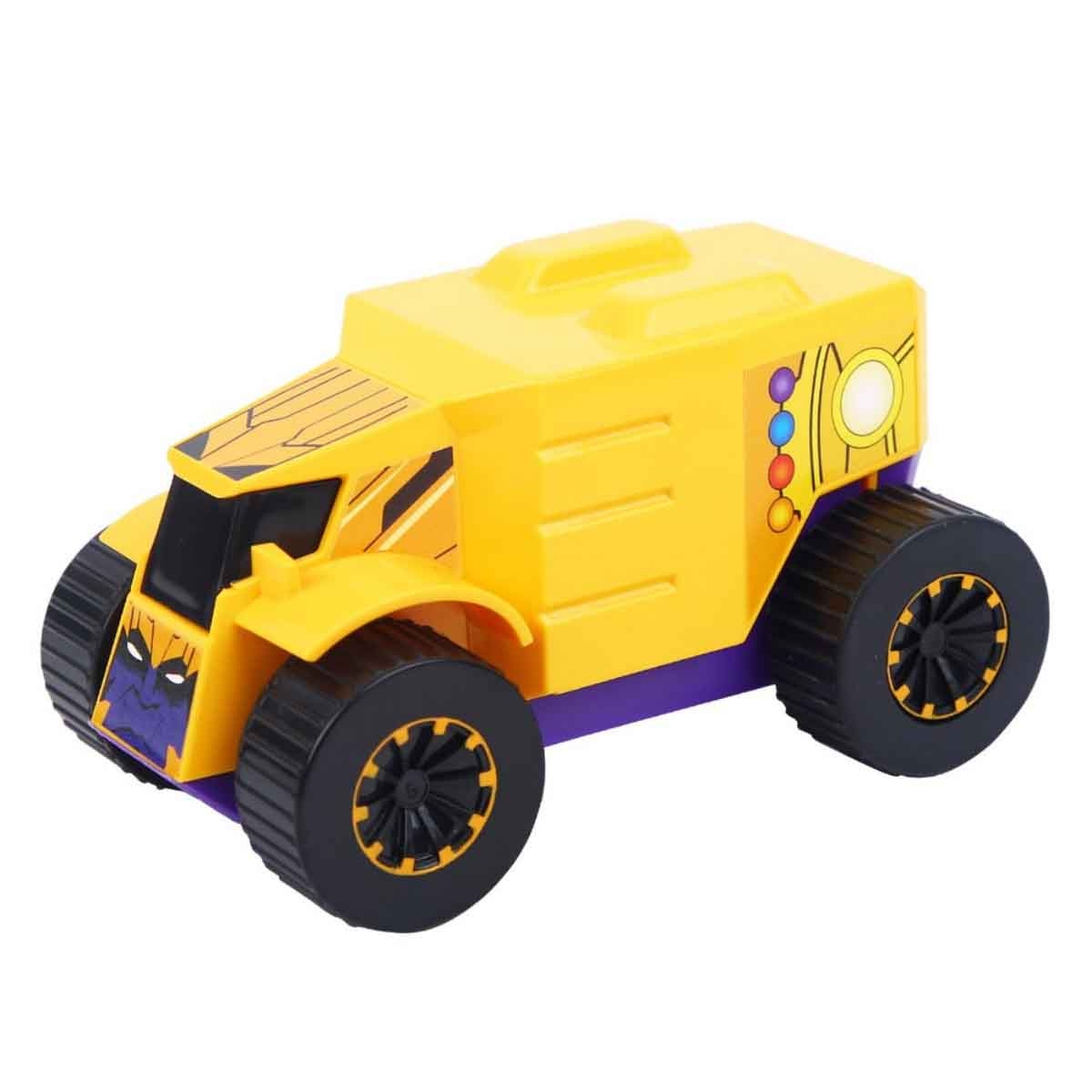 Marvel Thanos Pull Back Mightiest Truck Unisex, 3-4 Years