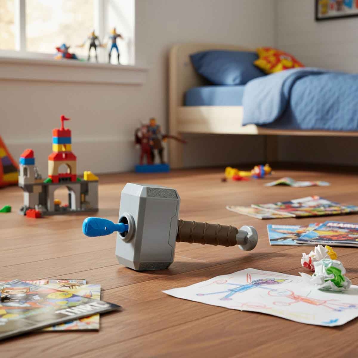 Marvel Thor Hammer Strike Unisex, 5-7 Years